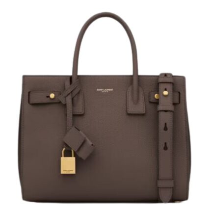 SAINT LAURENT SAC DE JOUR IN SUPPLE GRAINED LEATHER BABY