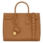 SAINT LAURENT SAC DE JOUR IN SUPPLE GRAINED LEATHER SMALL