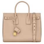SAINT LAURENT SAC DE JOUR IN SUPPLE GRAINED LEATHER SMALL