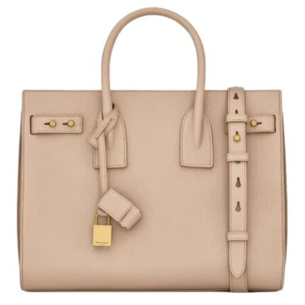SAINT LAURENT SAC DE JOUR IN SUPPLE GRAINED LEATHER SMALL