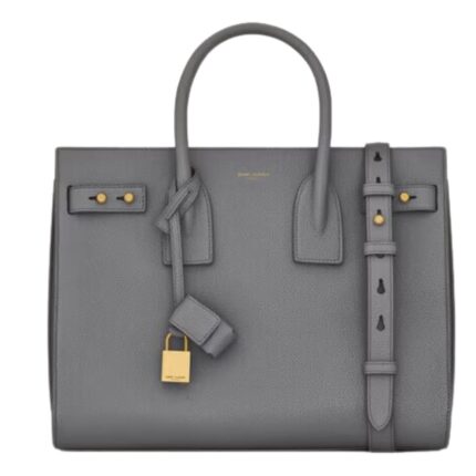 SAINT LAURENT SAC DE JOUR IN SUPPLE GRAINED LEATHER SMALL