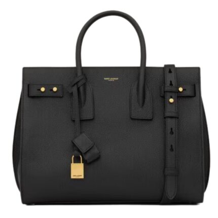 SAINT LAURENT SAC DE JOUR IN SUPPLE GRAINED LEATHER SMALL