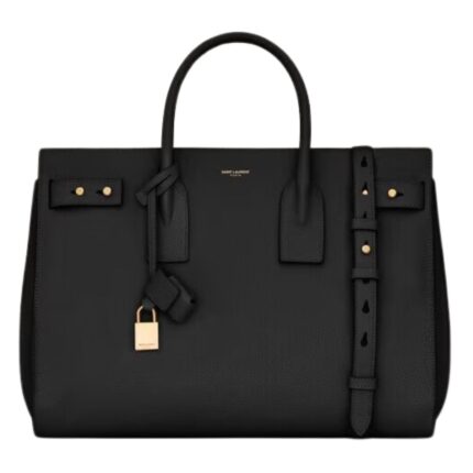 SAINT LAURENT SAC DE JOUR IN SUPPLE GRAINED LEATHER MEDIUM
