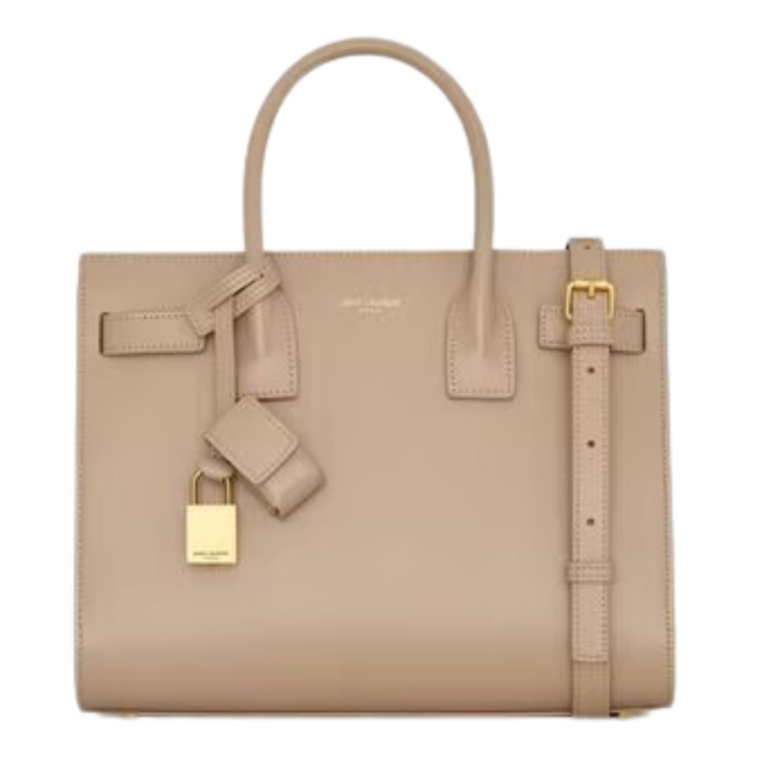 1 SAINT LAURENT SAC DE JOUR IN SMOOTH LEATHER NANO