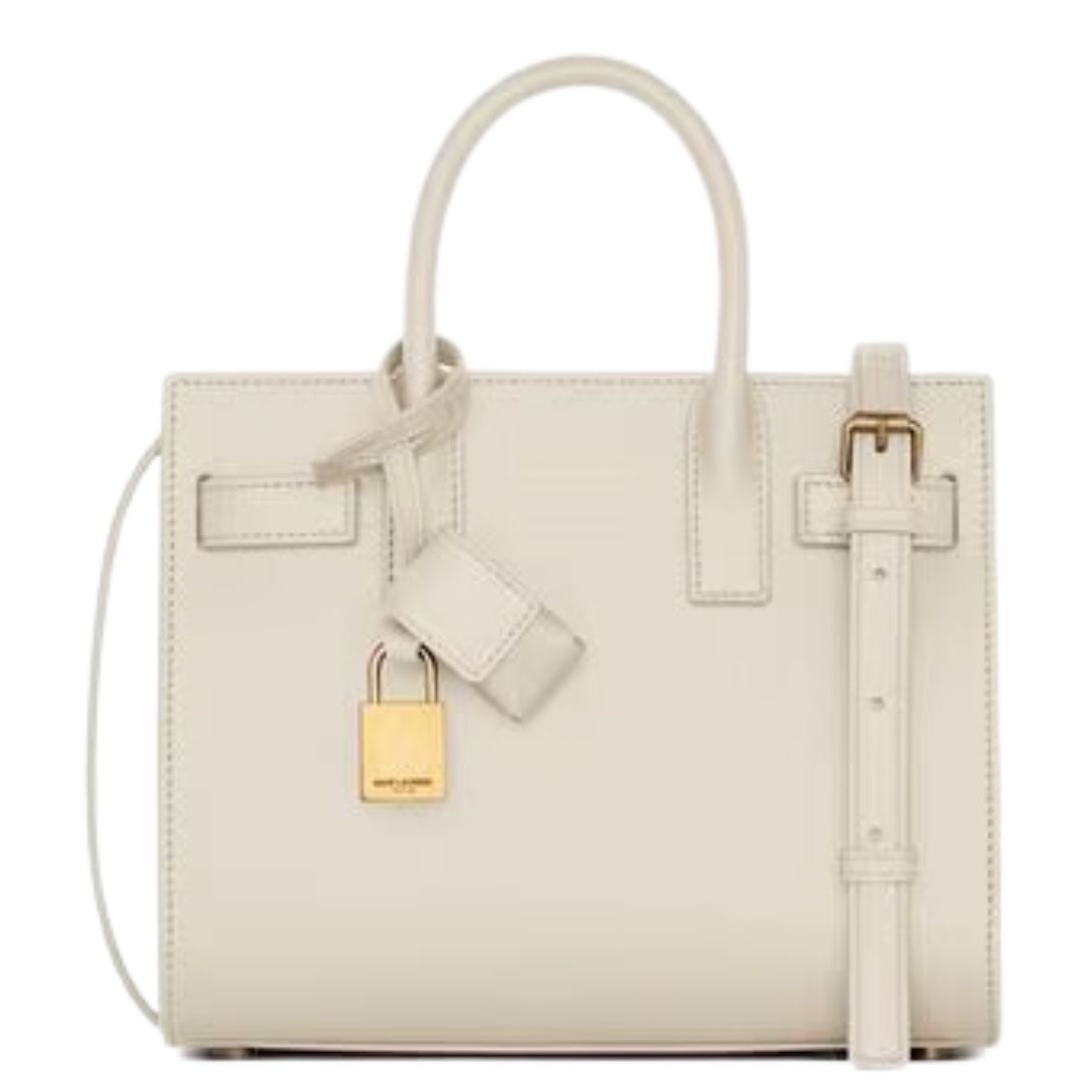 1 SAINT LAURENT SAC DE JOUR IN SMOOTH LEATHER NANO