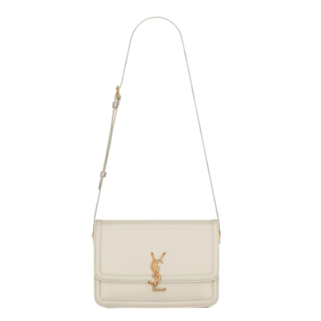 SAINT LAURENT SOLFERINO MEDIUM SATCHEL IN BOX