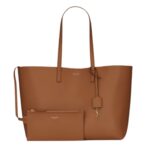 SAINT LAURENT SHOPPING LEATHER BAG