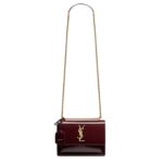 SAINT LAURENT SUNSET SMALL IN PATENT LEATHER