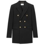 SAINT LAURENT JACKET IN WOOL GABARDINE