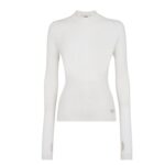 FENDI SWEATER WOOL AND SILK JUMPER