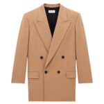 SAINT LAURENT JACKET IN WOOL GABARDINE