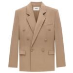 SAINT LAURENT JACKET IN SILK CREPE