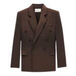 SAINT LAURENT JACKET IN SILK CREPE