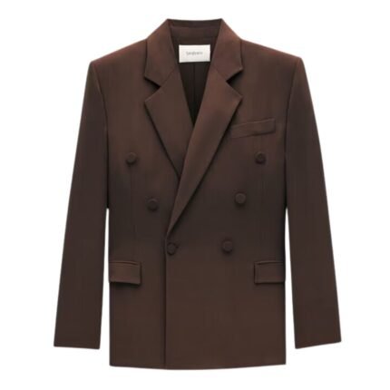 SAINT LAURENT JACKET IN SILK CREPE