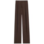 SAINT LAURENT PANTS IN SILK CREPE