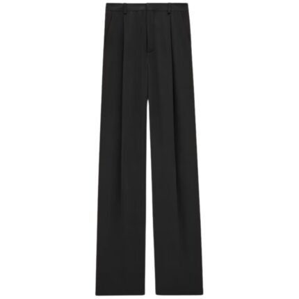 SAINT LAURENT PANTS IN SILK CREPE