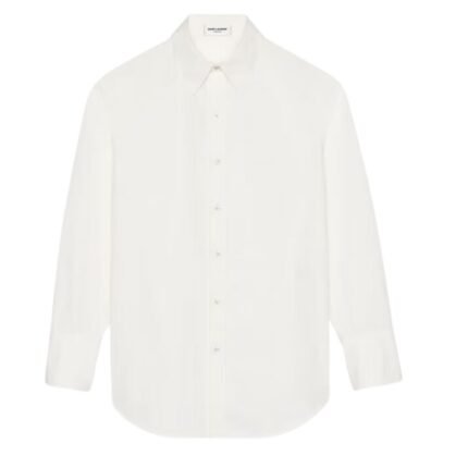 SAINT LAURENT WINCHESTER BOYFRIEND SHIRT IN COTTON
