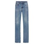 SAINT LAURENT 90S SLIM JEANS IN 50S BLUE DENIM