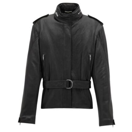 SAINT LAURENT SHORT JACKET IN LAMBSKIN