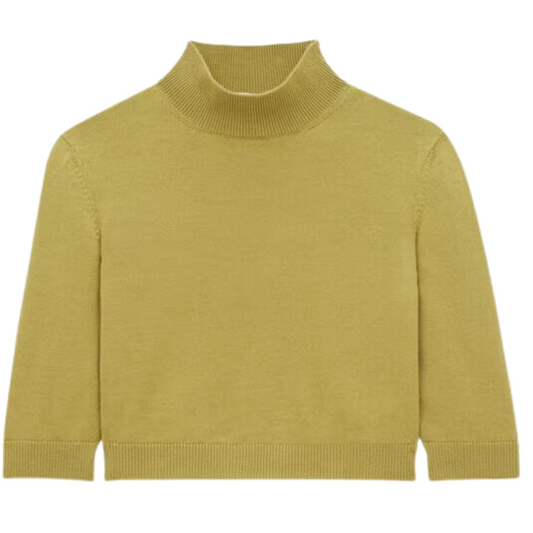 1 SAINT LAURENT CROP TOP IN WOOL