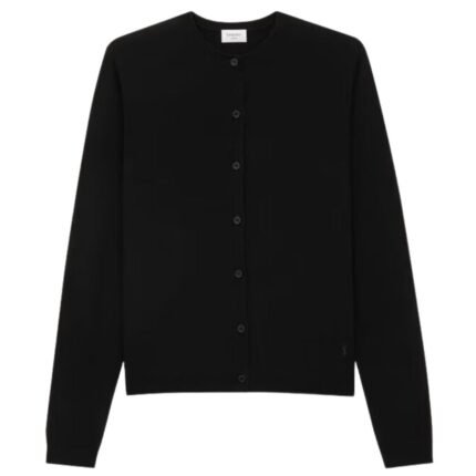 SAINT LAURENT CASSANDRE CARDIGAN IN WOOL