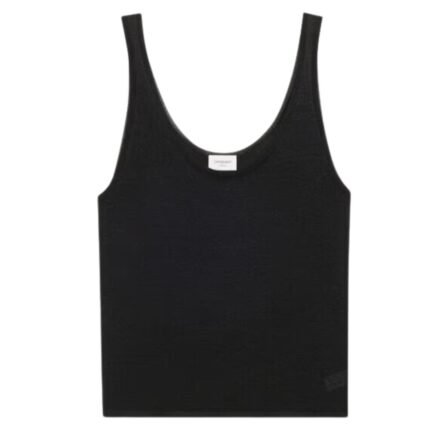 SAINT LAURENT TANK TOP IN LUREX KNIT