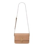 SAINT LAURENT SOLFERINO MEDIUM SATCHEL IN VEGETABLE-TANNED LEATHER