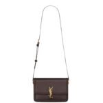 SAINT LAURENT SOLFERINO MEDIUM SATCHEL IN SMOOTH LEATHER