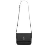 SAINT LAURENT NIKI SMALL MESSENGER IN GRAINED LAMBSKIN