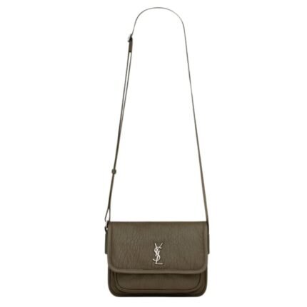 SAINT LAURENT NIKI SMALL MESSENGER IN GRAINED LAMBSKIN