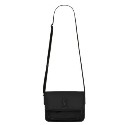 SAINT LAURENT NIKI SMALL MESSENGER IN ECONYL