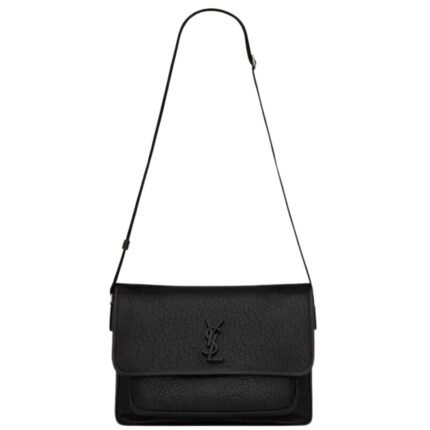 SAINT LAURENT NIKI MESSENGER IN GRAINED LEATHER
