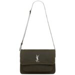SAINT LAURENT NIKI MESSENGER IN CANVAS