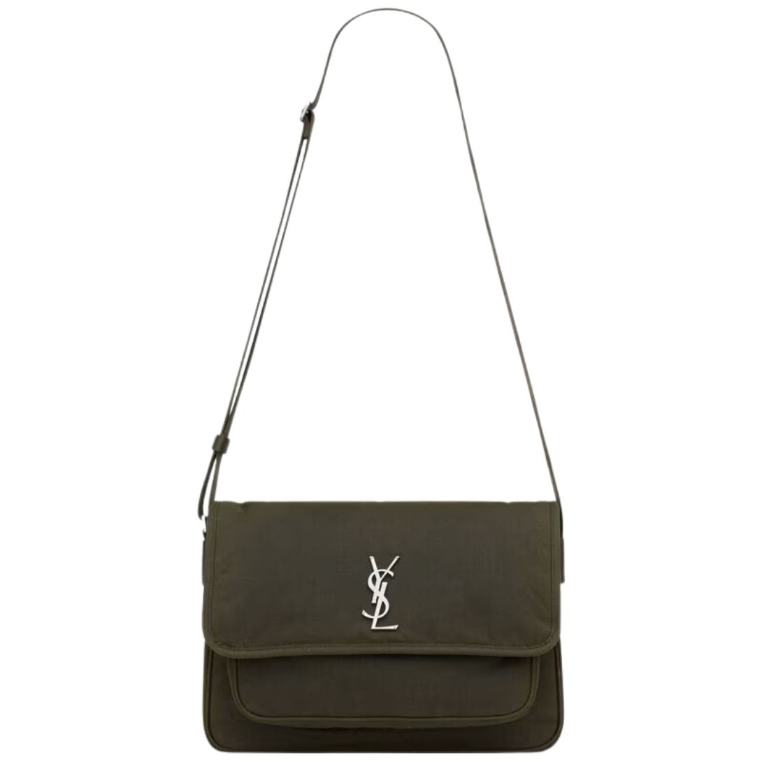 1 SAINT LAURENT NIKI MESSENGER IN CANVAS