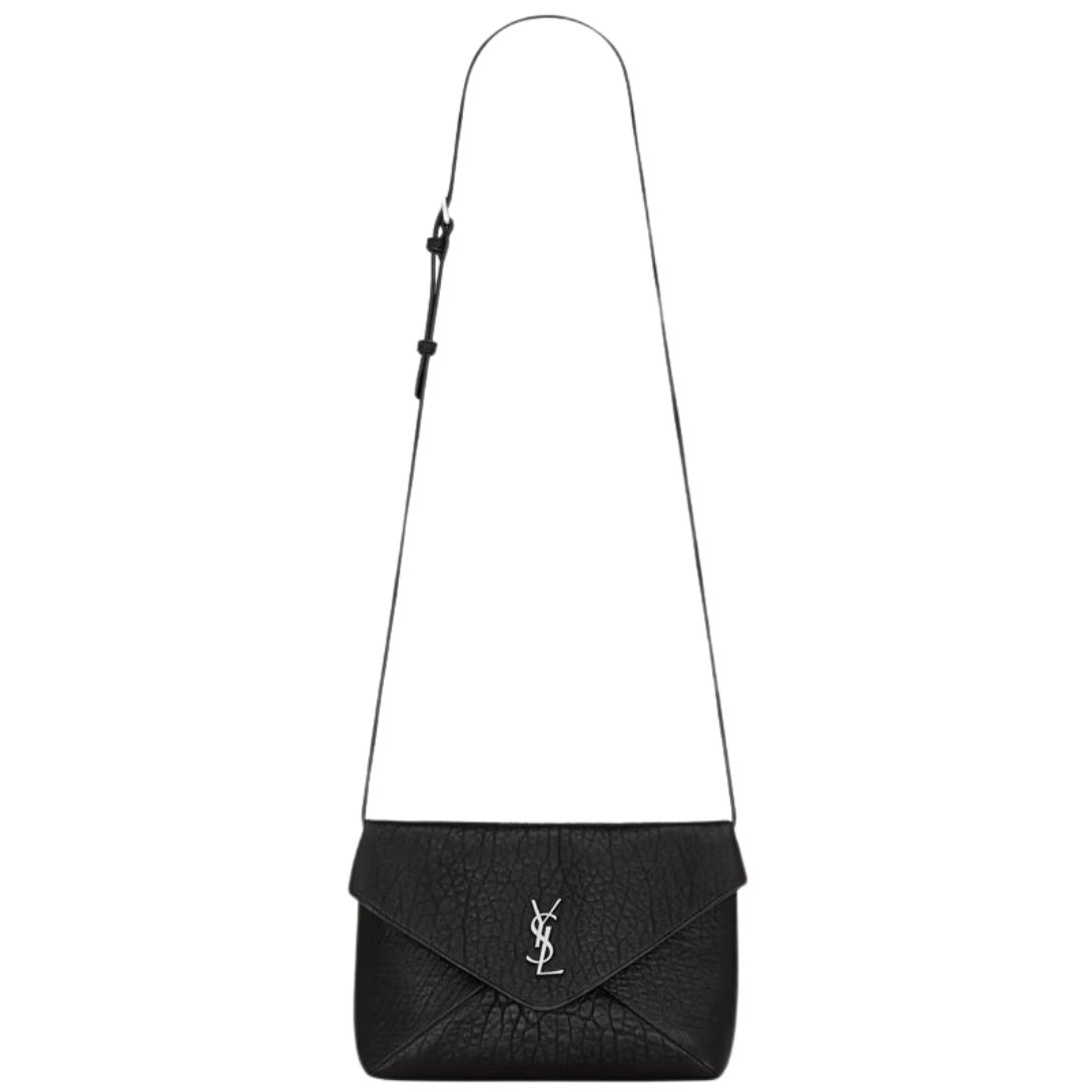 1 SAINT LAURENT CASSANDRE ENVELOPE MESSENGER IN LAMBSKIN