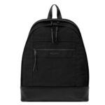 SAINT LAURENT CITY BACKPACK IN NYLON CANVAS AND LEATHER