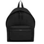 SAINT LAURENT CITY BACKPACK IN NYLON RIPSTOP AND LEATHER