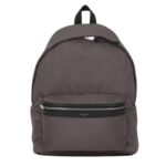 SAINT LAURENT CITY BACKPACK IN CANVAS NYLON AND LEATHER