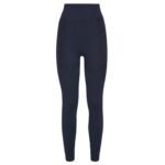 FENDI LEGGINGS BLUE TECHNICAL FABRIC LEGGINGS