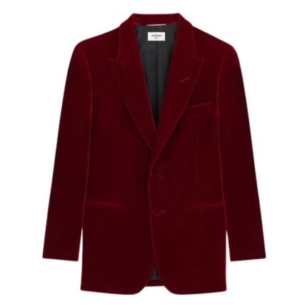 SAINT LAURENT JACKET IN VELVET