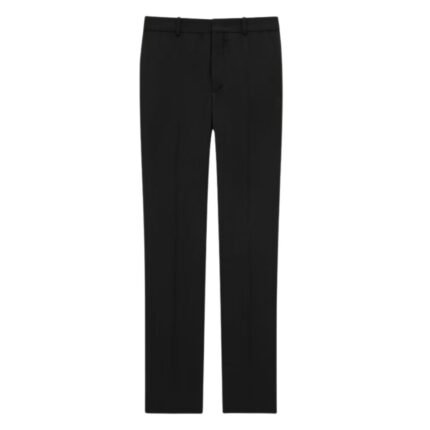 SAINT LAURENT PANTS IN WOOL GABARDINE