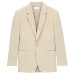 SAINT LAURENT JACKET IN LIGHT WOOL