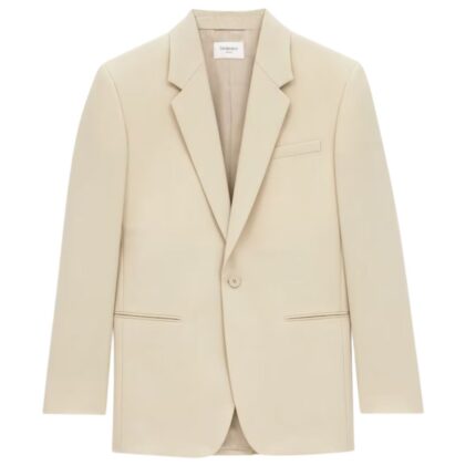 SAINT LAURENT JACKET IN LIGHT WOOL
