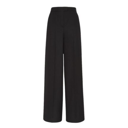 FENDI GRAIN DE POUDRE WOOL PANTS