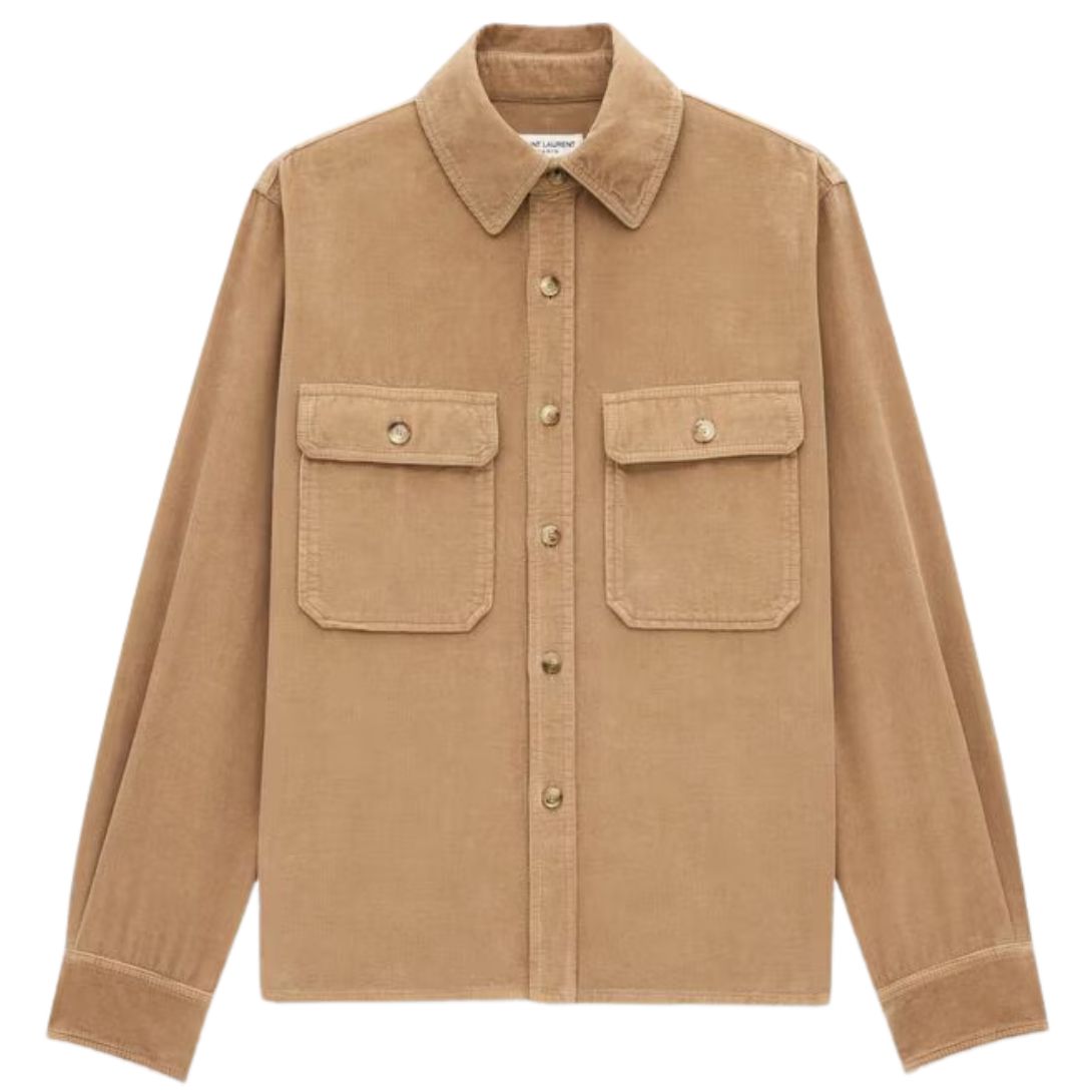1 SAINT LAURENT OVERSHIRT IN CORDUROY