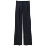 SAINT LAURENT WIDE-LEG PANTS IN WOOL
