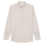 SAINT LAURENT CASSANDRE SHIRT IN STRIPED COTTON POPLIN