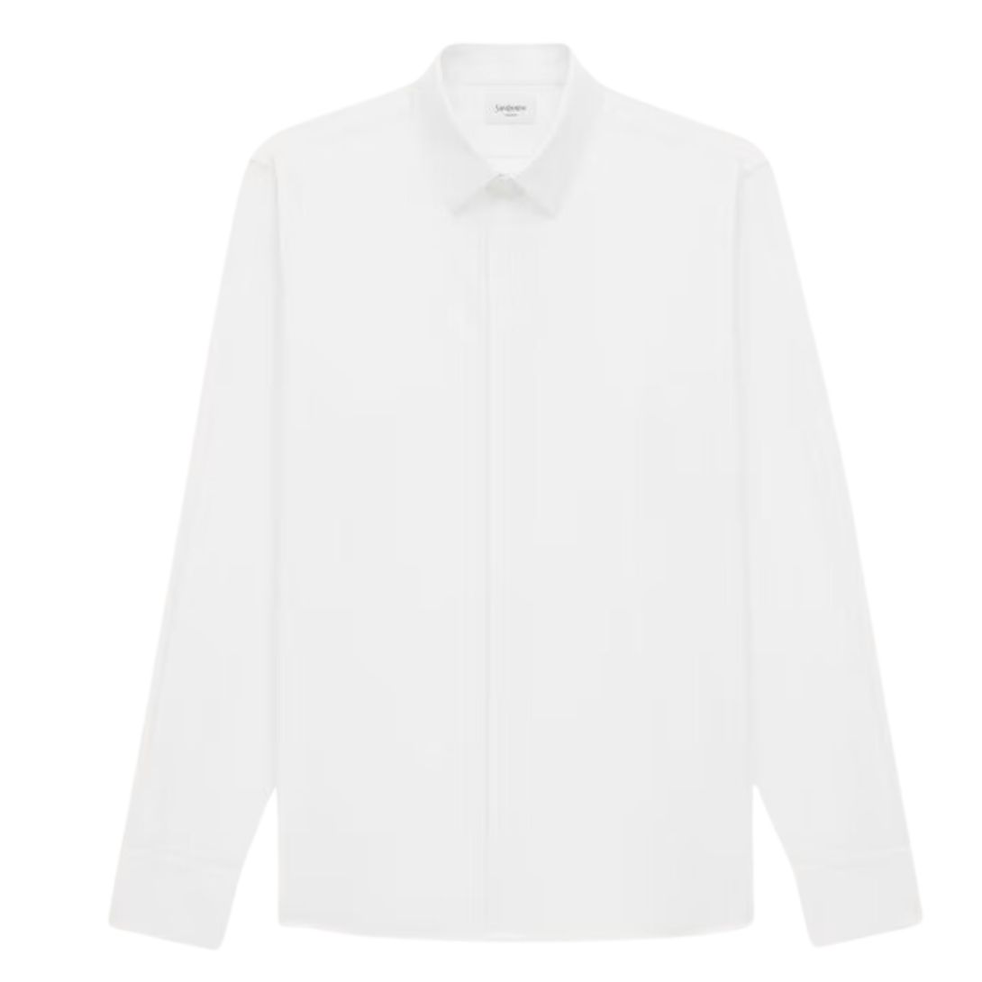 1 SAINT LAURENT SHIRT IN COTTON POPLIN