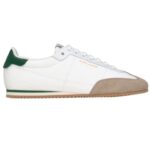 SAINT LAURENT ASTON SNEAKERS IN LEATHER AND NYLON