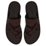 SAINT LAURENT CULVER MULES IN SMOOTH LEATHER